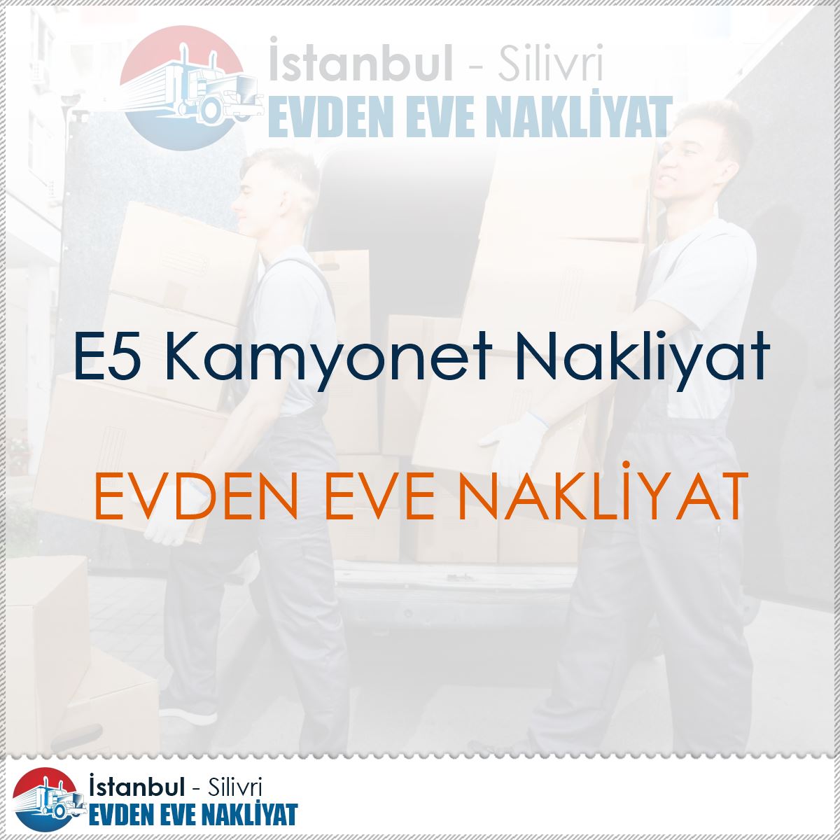 E5 Kamyonet Nakliyat : Kapak Görseli